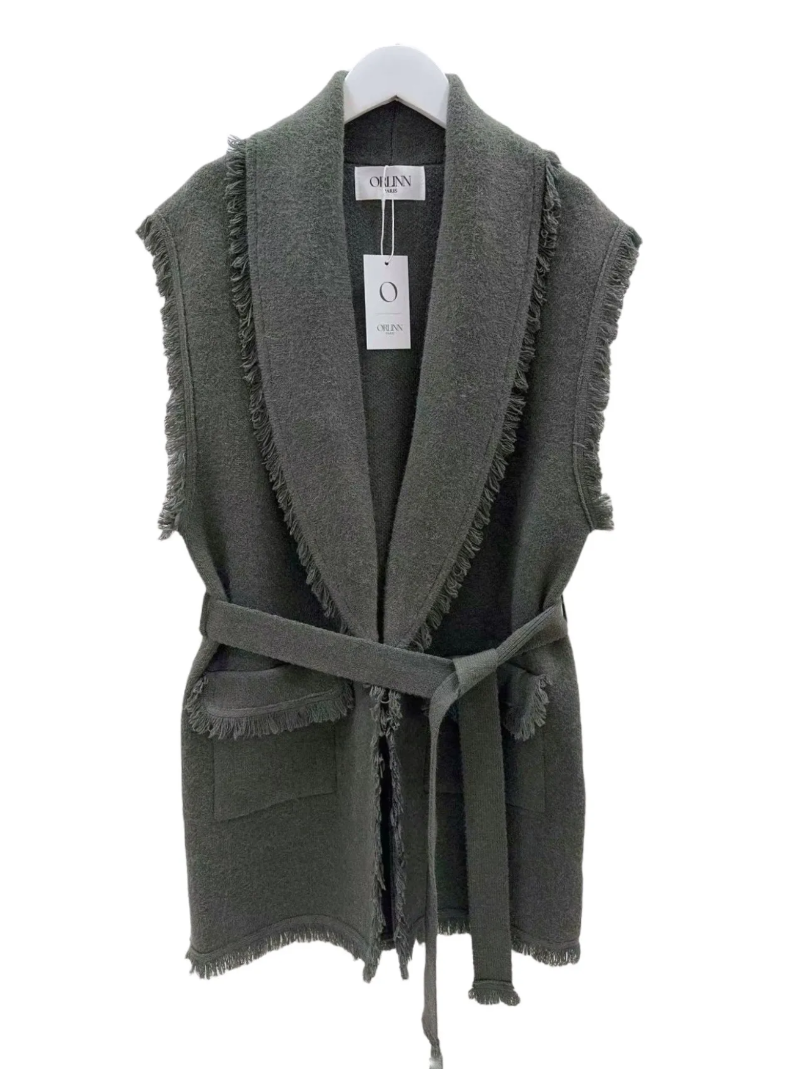 Gilet Carla Uni sans manche