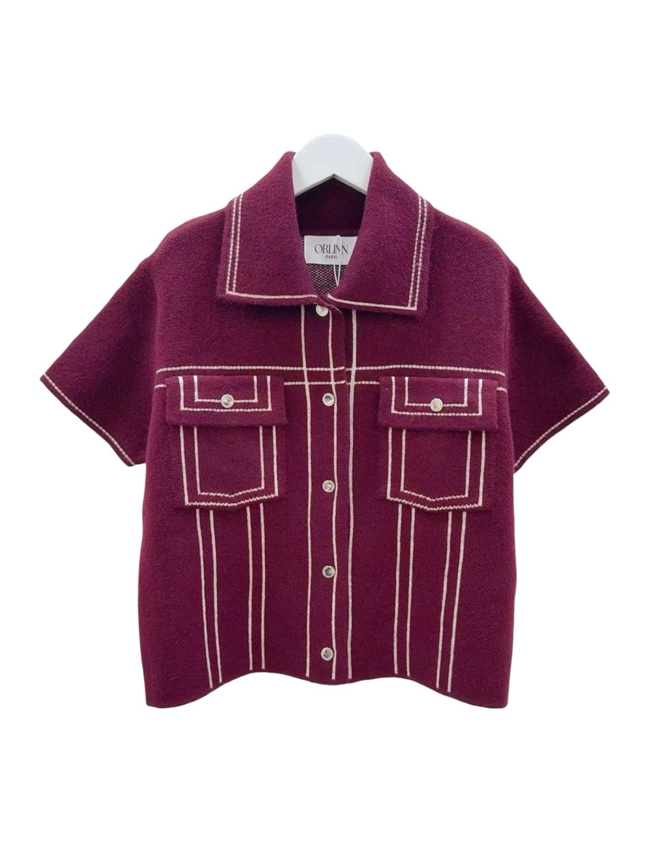 Veste Maille Manches Courtes Ilona