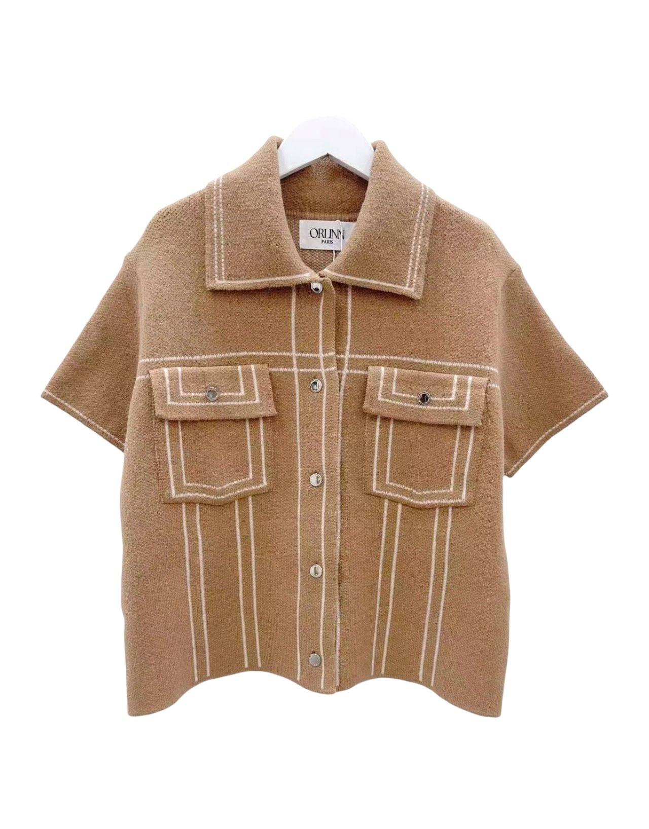 Veste Maille Manches Courtes Ilona