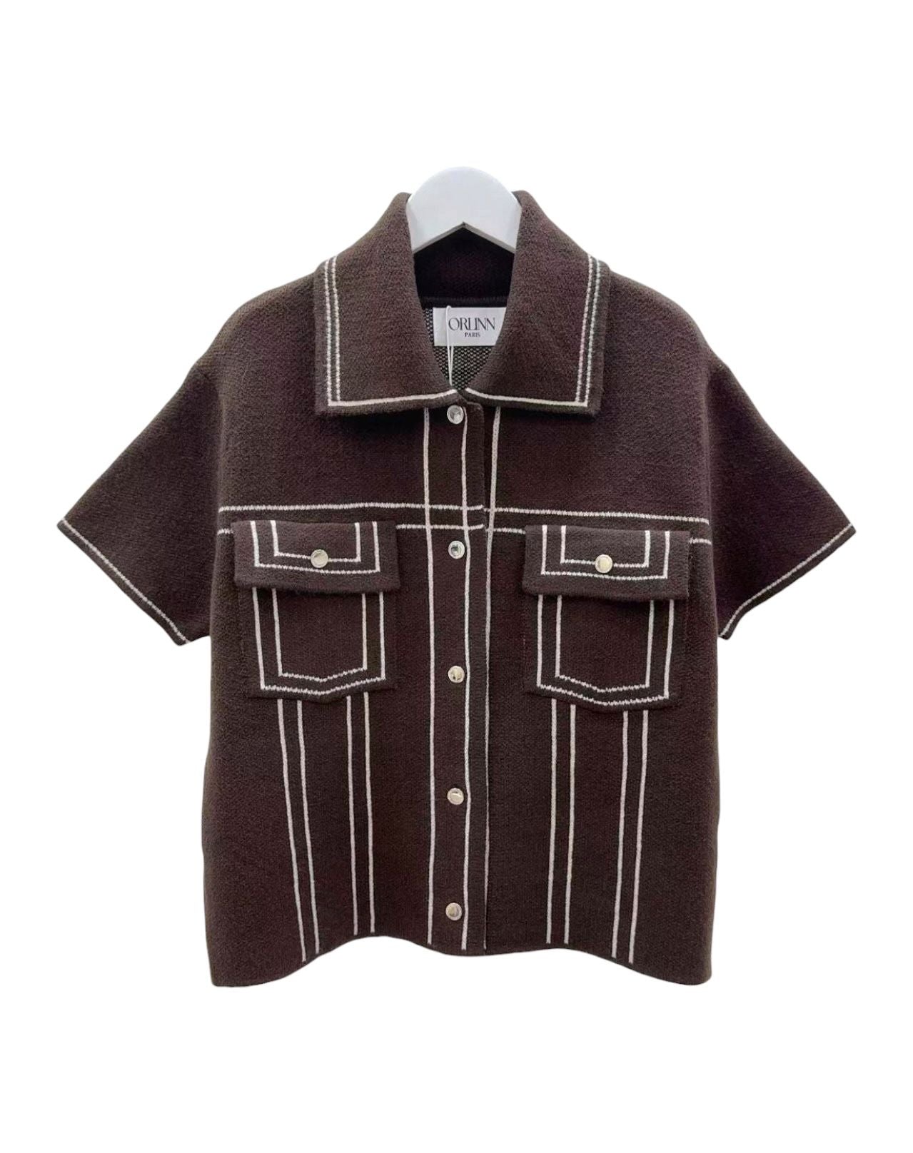 Veste Maille Manches Courtes Ilona